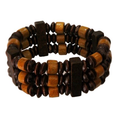 Multicolour Fashion  Wood Bracelet 